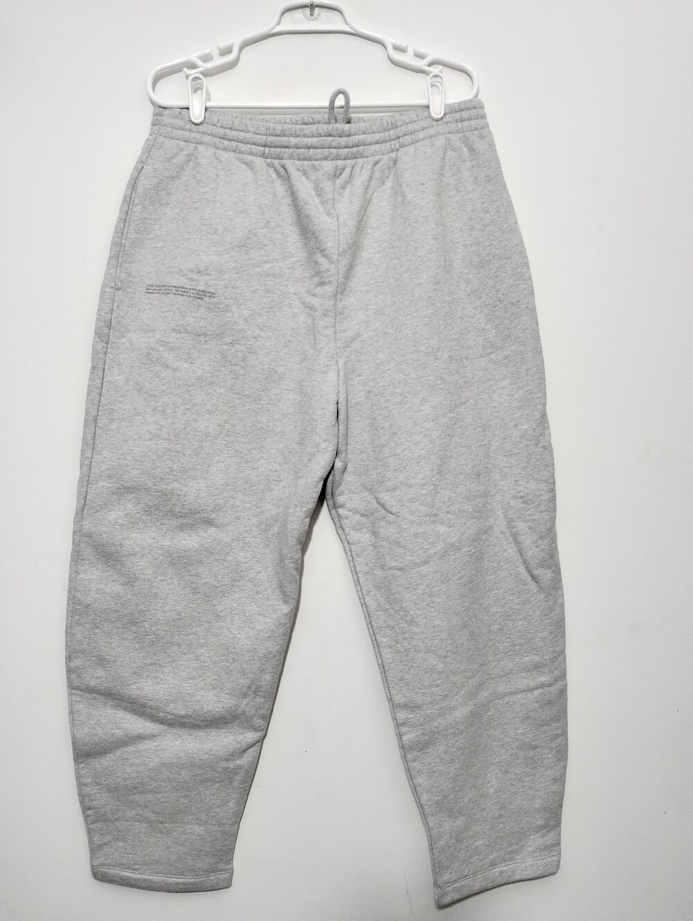 Pangaia Track Pants Women's L Sweatpants Fleece Drawstring Pockets Preppy